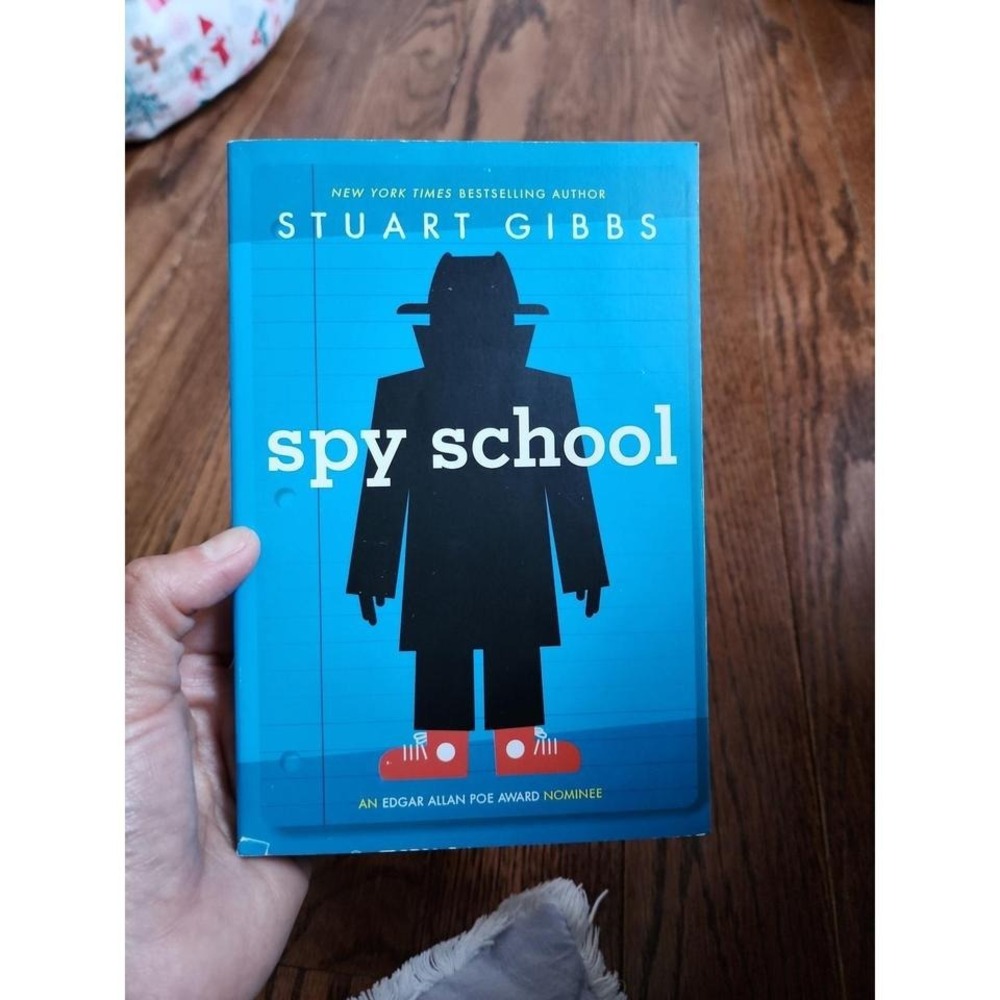 Stuart Gibbs Spy School Paperback Kids Book Blue